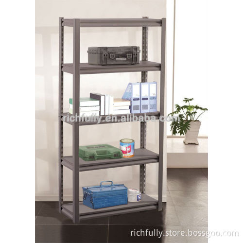 Functional Iron Rack Prices, Slotted Angle Rack / Shelving with waterproof MDF board